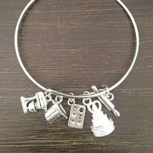Baking Bracelet - 5 Charms