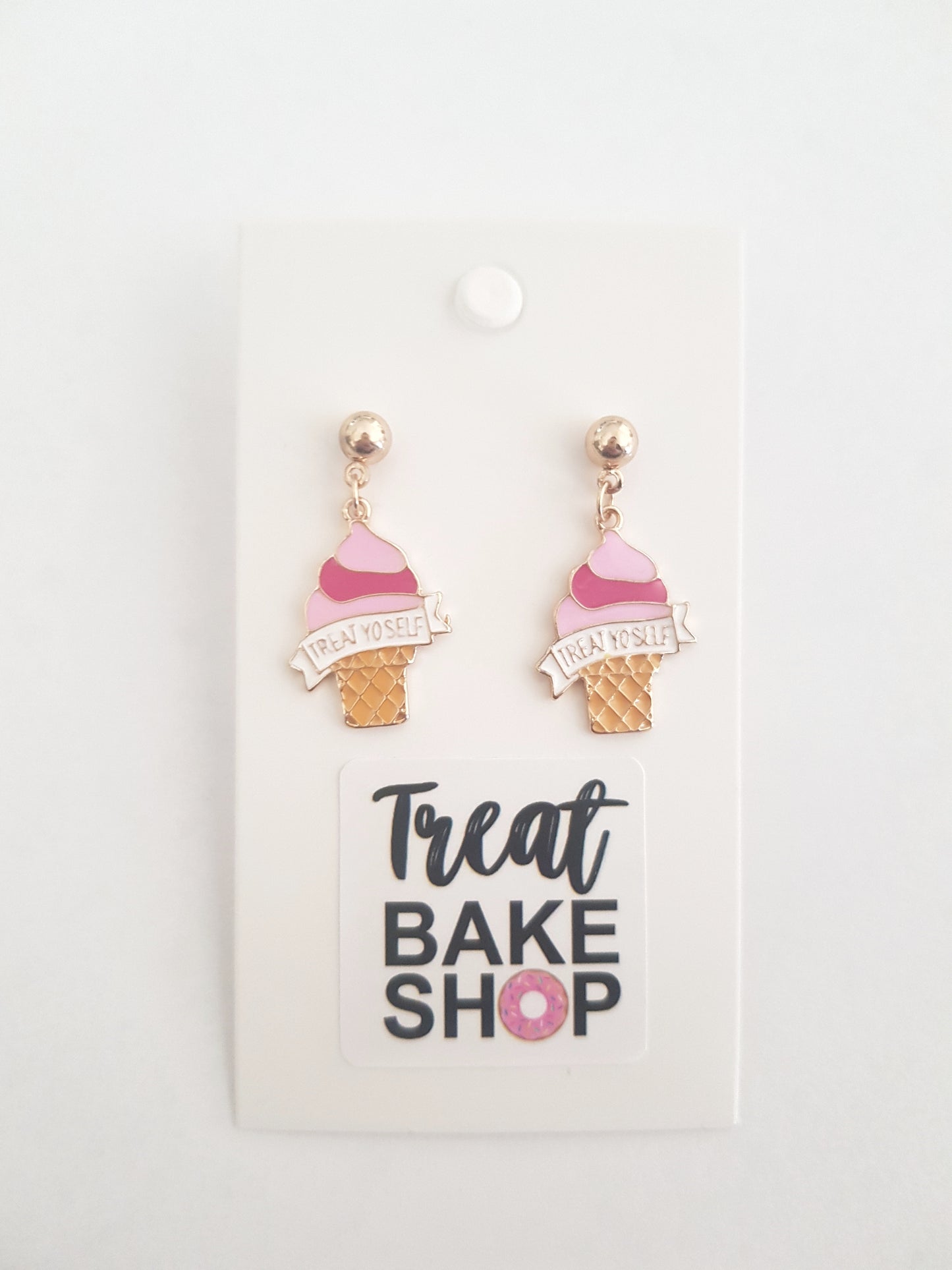 Treat Yo'self Ice Cream Earrings