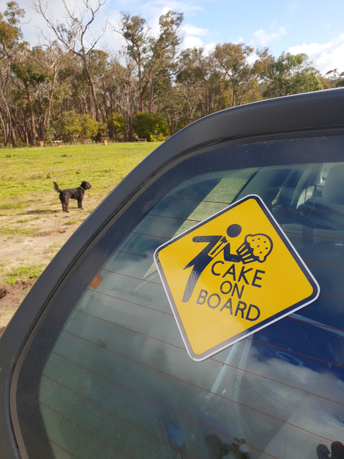 Cake On Board Car Sticker/Decal
