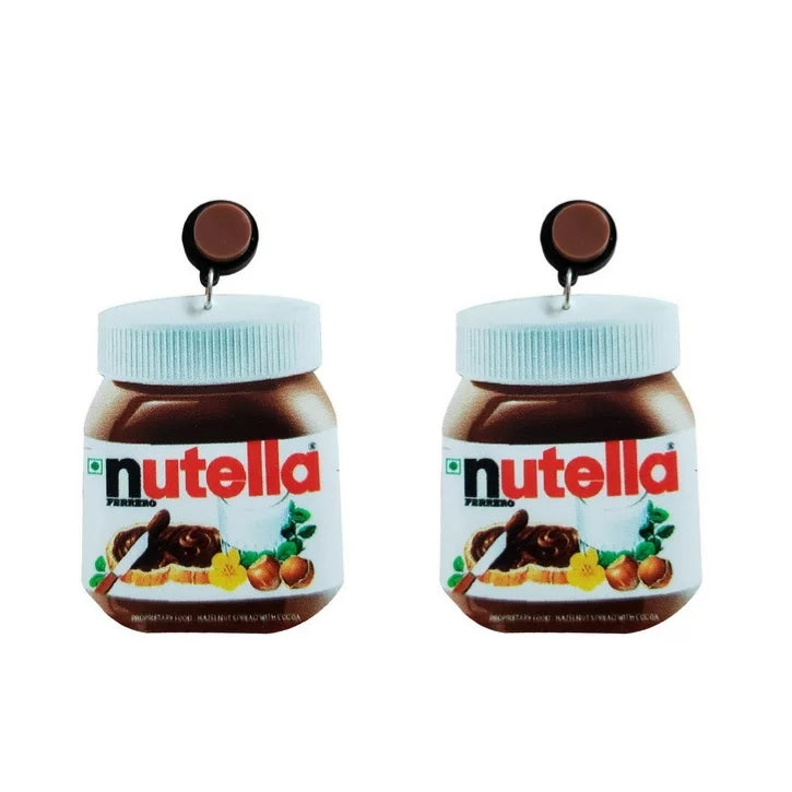 Nutella Jar Earrings