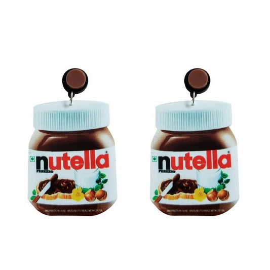Nutella Jar Earrings