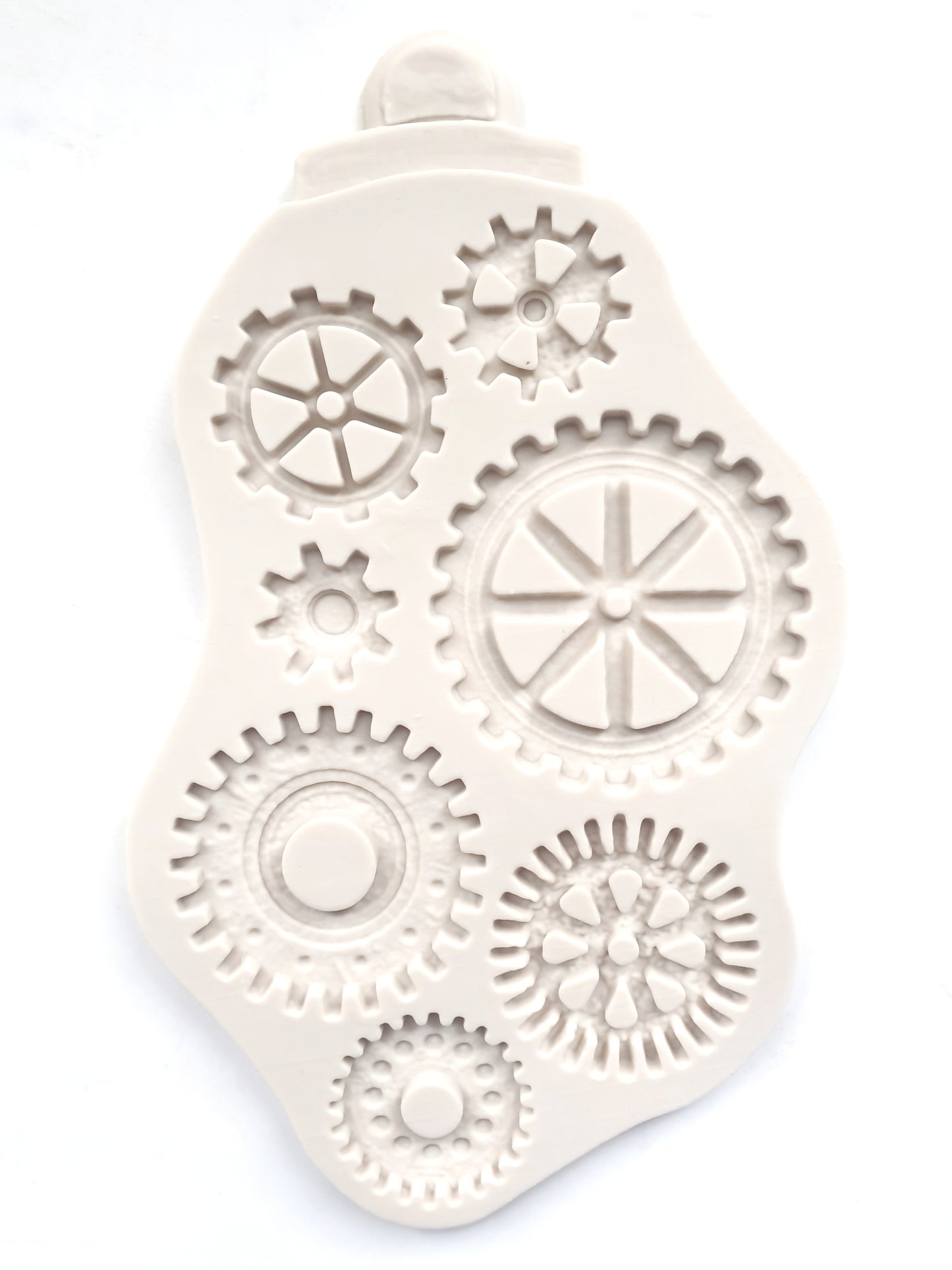 Steampunk gears silicone mould