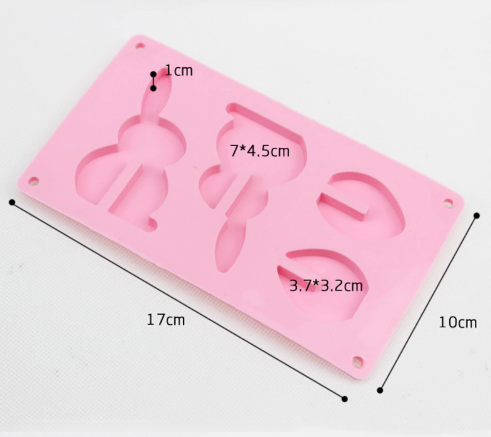 3D Easter Bunny Chocolate Mould | Easter