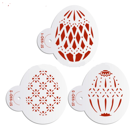 Faberge Egg Stencil Set | Easter