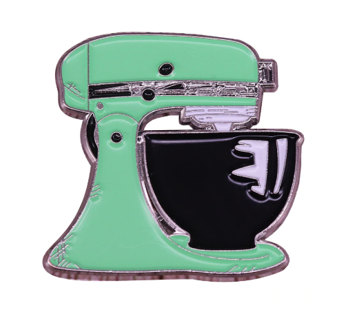 Enamel KitchenAid Mixer Brooch/Badge