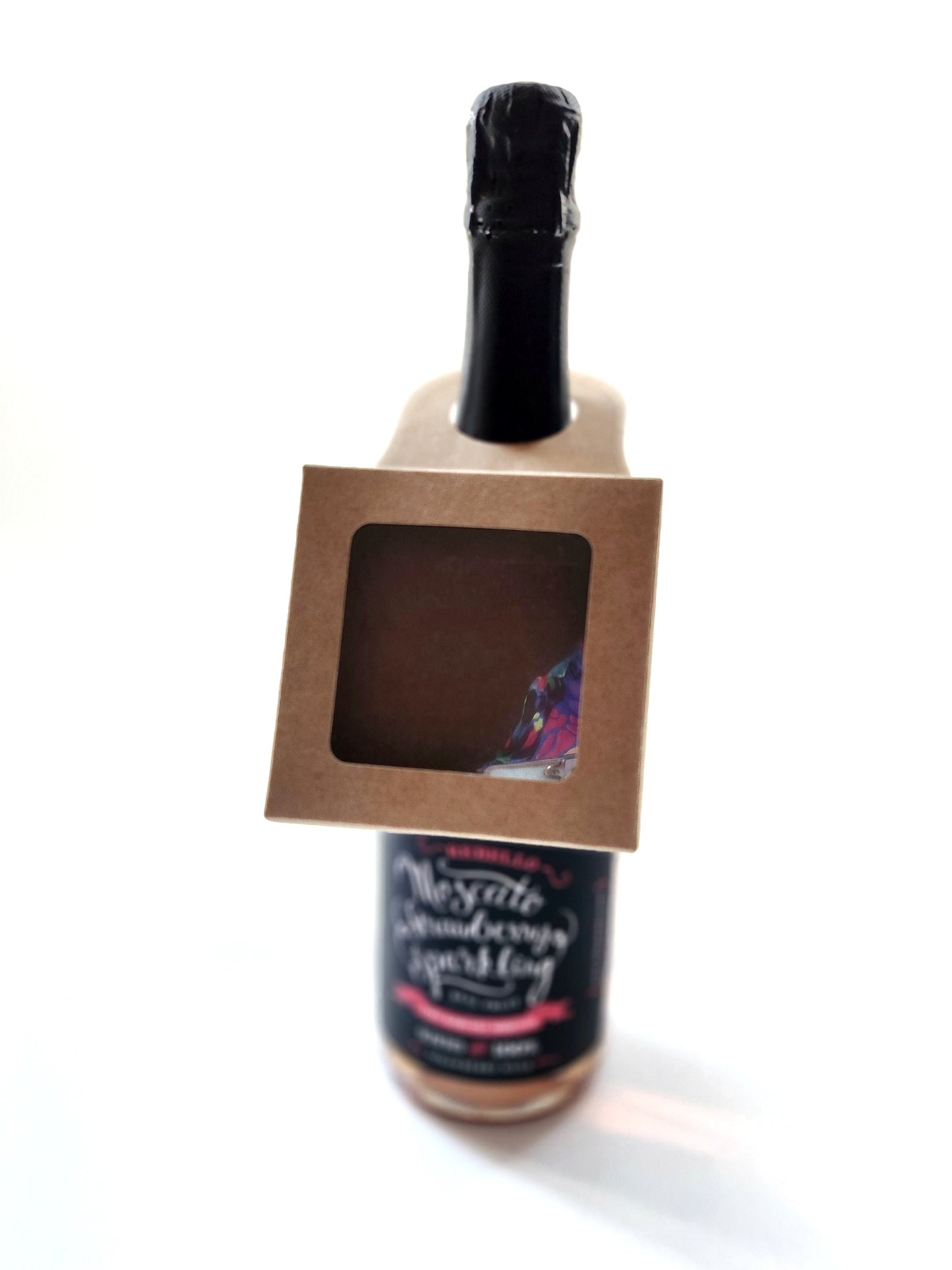 Wine Bottle Cookie Box