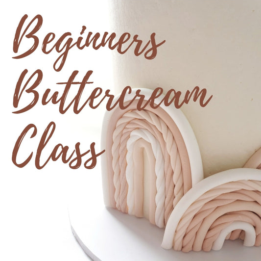 Beginners Buttercream Cake Class | 17th March 2024