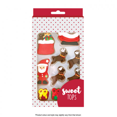 Sweet Tops Christmas Scene Cake Decorations