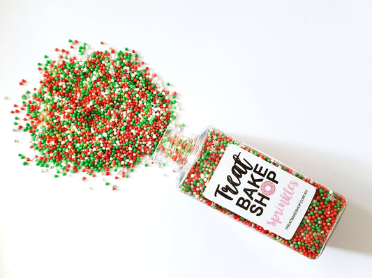 Traditional Christmas Fairy Bread Mix | Christmas Sprinkle Mix