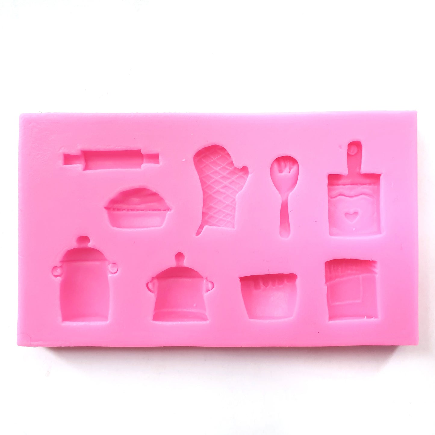Baking-themed silicone mould