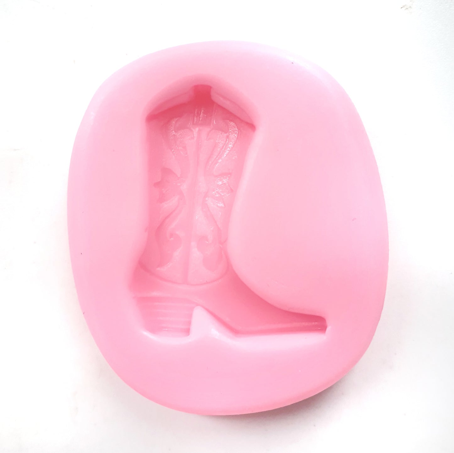Cowboy boot silicone mould