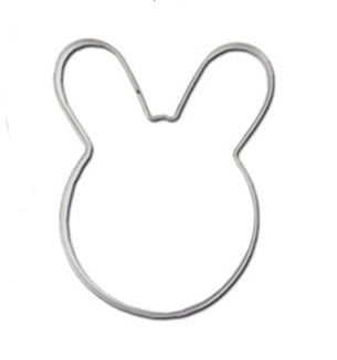 Bunny Rabbit Stainless Steel Cookie Cutter | Easter