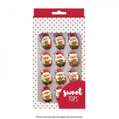 Sweet Tops Santa Christmas Cake Decorations