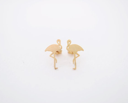Fancy Flamingo Earrings