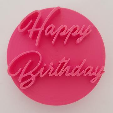 Cookie Stamp - Happy Birthday
