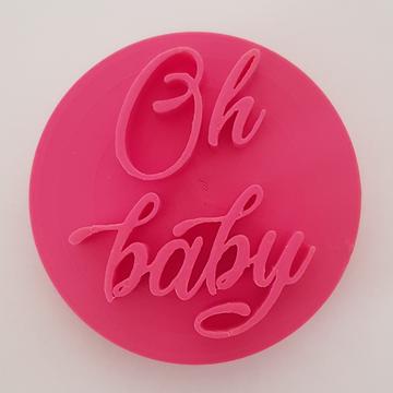 Cookie Stamp - Oh Baby - Baby Shower